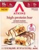 [bb 10/2026] New Atkins High Protein Bars, Cookie Fusion Flavor, 15g of Protein, 4g Net Carbs, Keto Protein Bars, Low Sugar, 4 Count
