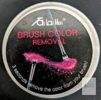 LaiLaiMei Brush Color Removal Sponge, 3.1" Tin, Reusable, Instantly Cleans Brushes