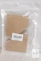 100 Unbleached Cone Coffee Filters, 1&ndash;4 Cup, Disposable, Drip Maker Compatible, SKU CTY-US-D84