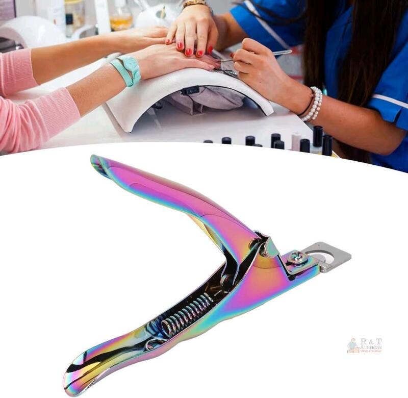 NEW Pimoys Acrylic Nail Clipper Rainbow Stainless Steel, Model C1329K-11-N, Serial X004D68XHP