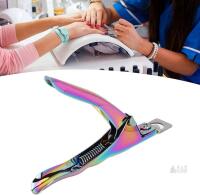 NEW Pimoys Acrylic Nail Clipper Rainbow Stainless Steel, Model C1329K-11-N, Serial X004D68XHP