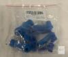 Bulk Plastic Tire Valve Stem Caps & Valve Core Tools, Blue & Green, 39 Pieces, - 3