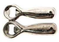 16 New Metal Bottle Cap Openers: 15 Labatt, 1 Amstel Light.