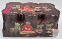 OCT 27 Purina ONE True Instinct Classic Ground Grain-Free Wet Dog Food, 6-Pack (Turkey & Venison, Chicken & Duck), 13 oz Cans