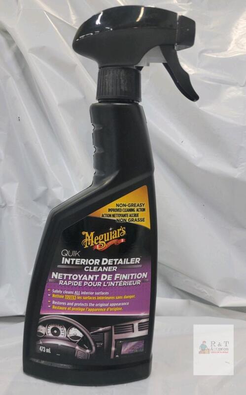 Meguiar&rsquo;s Quik Interior Detailer Cleaner G13616C, 16 fl oz Spray