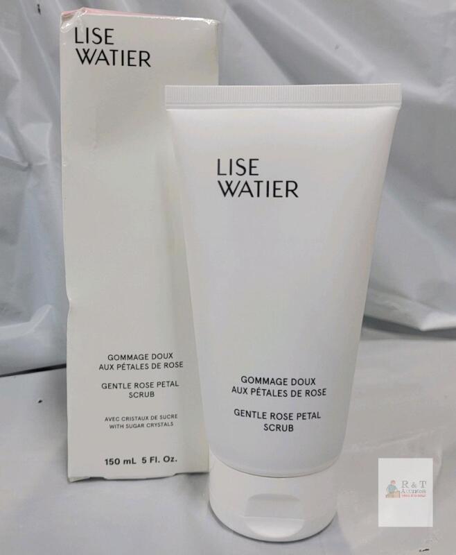 Lise Watier Gentle Rose Petal Scrub, 5 fl. oz. (150 mL), Paraben-Free, Korean-Made, Lot 26231