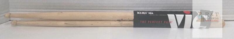 Vic Firth Freestyle 5A Hickory Drumsticks Pair, 17" Length, Made in USA, Original Packaging