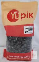 Yupik 60% Dark Chocolate Covered Raisins, 1kg (2.2 lb) Resealable Bag, Kosher, Exp. 2027