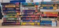 Large Lot of 26 Disney & Classic Animated VHS Tapes, Black Diamond, Collector&rsquo;s Editions, NTSC