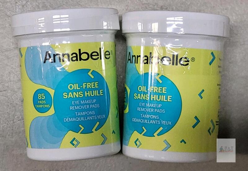 Annabelle Oil-Free Eye Makeup Remover Pads, 85 Count, Fragrance-Free, Alcohol-Free, Canada, 0632934V3