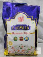 TAJ Foods Premier Basmati Rice, 10 lbs, Extra Long Grain, Aromatic, Best Before 06/2027