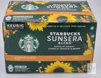 Starbucks Sunsera Blend Keurig K-Cup Pods, Blonde Roast, 10 Count, Citrus & Toasted Almond, 4.23 oz