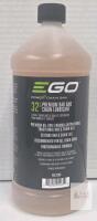 EGO Power+ 32 oz Premium Oil-Free Biodegradable Bar & Chain Saw Lubricant AOL3200 &ndash; All Saws