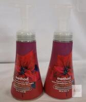 Method Dahlia + Delight Foaming Hand Wash, 10 fl oz, 2 Bottles, Plastic Pump, Cruelty-Free