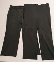 2 New Women's Pants sz22 by Lane Bryant & Michel Studio