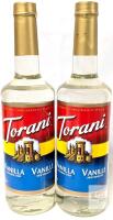 [BB Sept 23 2028] 2 New TORANI Vanilla Flavouring Syrups 750ml