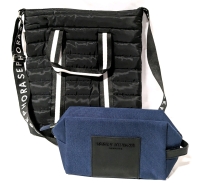 New Sephora Puffer Tote Bag & Issey Miyake Perfume Bag.