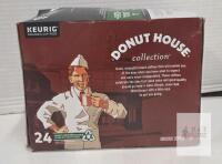 Keurig Donut House Collection Light Roast Coffee 24 K-Cup Pods, 276g, 2027 Expiry