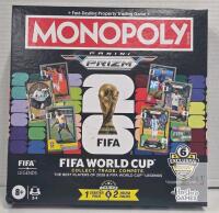 Monopoly Panini Prizm FIFA World Cup 2026 Board Game &ndash; 2-4 Players, Exclusive Cards, Hasbro/Panini