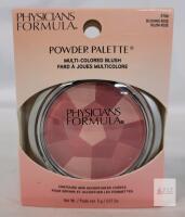 Physicians Formula Powder Palette Blushing Rose 2466 Multi-Colored Blush 0.17 oz with Mirror & Brush