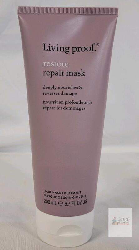 NEW Living Proof Restore Repair Mask, 6.7 fl oz (200 mL), Silicone-Free, Batch C25038AA, Made in USA