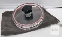 Vinyl Record Label Saver with Silicone Seal for 12-Inch LPs