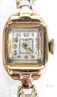 Vintage Presumed Birks Women's Manual Wind Watch, Engraved " Joan From Grandma Graduation 1947 ", Ticks When Wound, With Spiedel Expansion Band