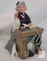 Royal Doulton " Schoolmarm " Figurine , HN 2223 . Measures 6 ⅝" tall . No chips or cracks
