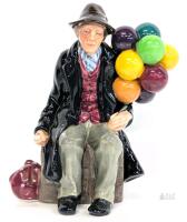 Vintage Royal Doulton - The Balloon Man - HN 1954, 7" Tall, No Chips or Cracks