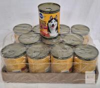 Pedigree High Protein Beef & Lamb Wet Dog Food, 375g Cans, 12 Pack, 11% Protein, 07JUL27 Expiry