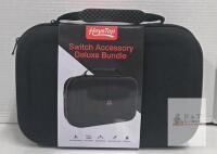 HeysTop Switch Accessory Deluxe Bundle &ndash; Comprehensive 9-in-1 Kit for Nintendo Switch