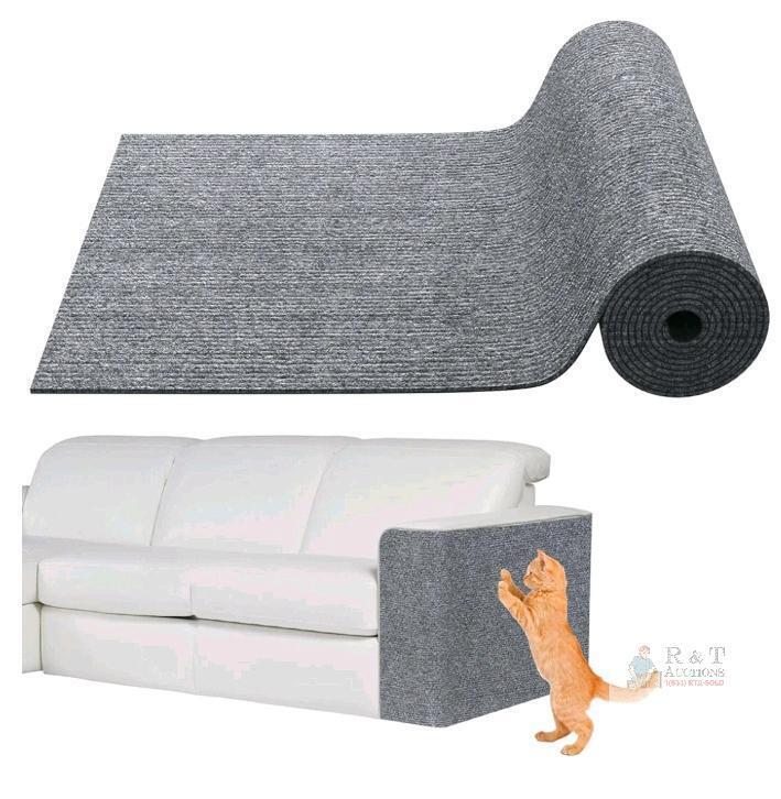 Rounica Cat Scratching Mat Light Grey, Couch Protector, New Condition, SKU X004EF5ZVR