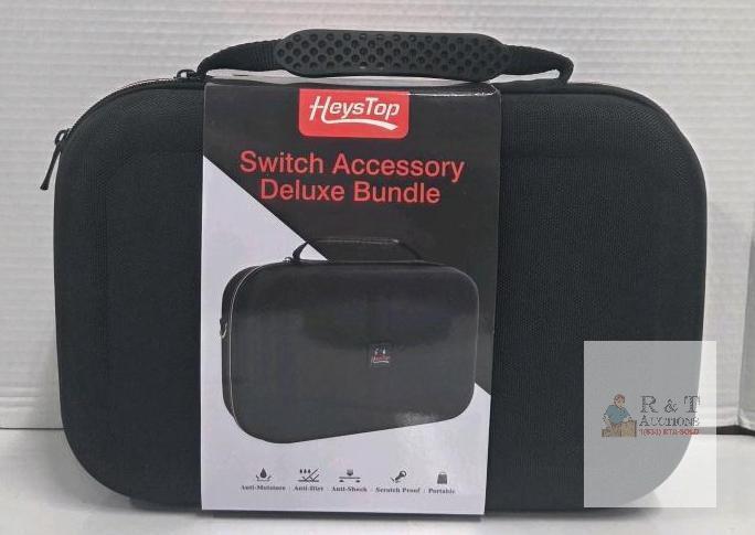 new HeysTop Switch Accessory Deluxe Bundle for Nintendo Switch &ndash; Complete Kit