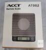 NEW ACCT AT002 Barista Scale &ndash; 2000g Capacity, 0.1g Accuracy, USB Rechargeable