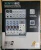 Behringer XENYX 802 8-Input 2-Bus Mixer with Mic Preamps and British EQs . Tested Powers Up , Not Tested Beyond Power Up - 2