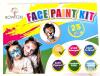 New Bowitzki 23-Colour Face Painting Kit : Brushes, Sponges, Glitter Powder & Stencils - 2