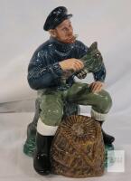 Royal Doulton " The Lobster Man " Figurine , HN 2317 . Measures 7 &frac14;" tall . No chips or cracks