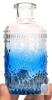 New 12pc Blue Gradient Retro Glass Mini Bud Vases Up To 5.75" Tall - 4
