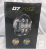 DENALI D7 PRO 11,900 Lumen LED Motorcycle Light, Spot/Flood/Hybrid, DRL, Amber & Yellow Lenses - 3