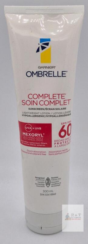 New Garnier Ombrelle Complete Sunscreen 60 SPF 300mL