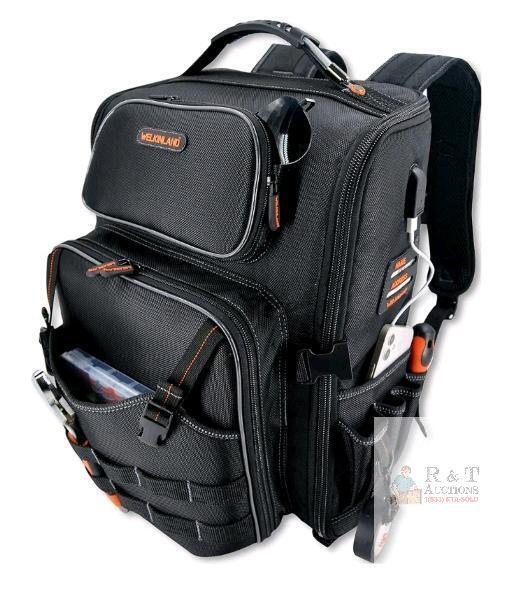 New WELKINLAND Full-Open Tool backpack, Tool backpack for men,Tools backpacks for electricians,Tools Back Pack Bag