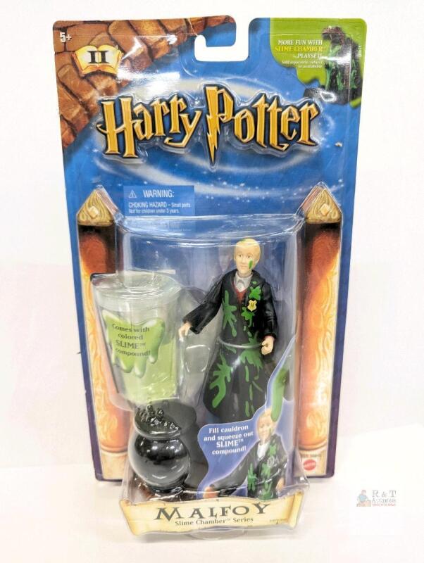 Sealed Vintage 2001 Harry Potter, Slime Chamber Series : Malfoy Action Figure