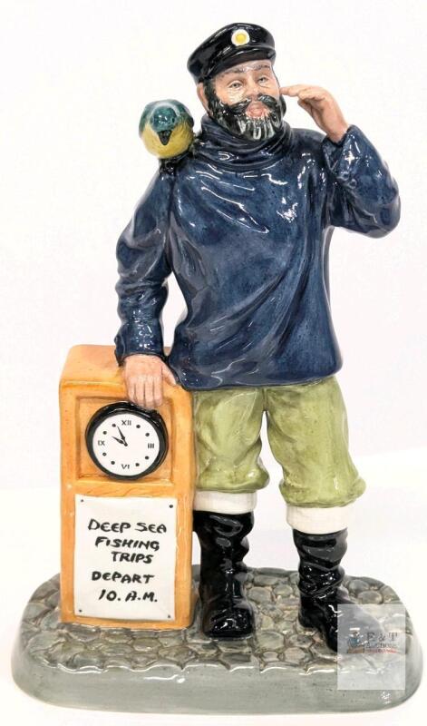 Vintage Royal Doulton - All Aboard - HN 2940 - 9.5", No Chips or Cracks