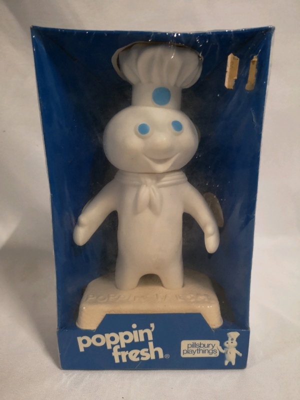 Vintage Official Pillsbury Poppin' Fresh Doll 7" tall