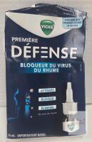 Vicks Premi&egrave;re D&eacute;fense Nasal Spray, Cold Virus Blocker, 15mL, Lot 5534834R1, Exp 11/2028