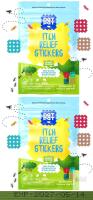 2 NEW NatPat Itch Relief Stickers, 30 PatchesX2, Kids, Chemical-Free, EXP 2027-05-14, Grid Technology