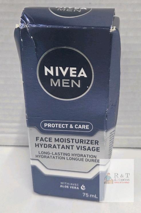 Nivea Men Protect & Care Face Moisturizer, 2.5 fl oz (75 mL), with Aloe Vera & Pro-Vitamin B5