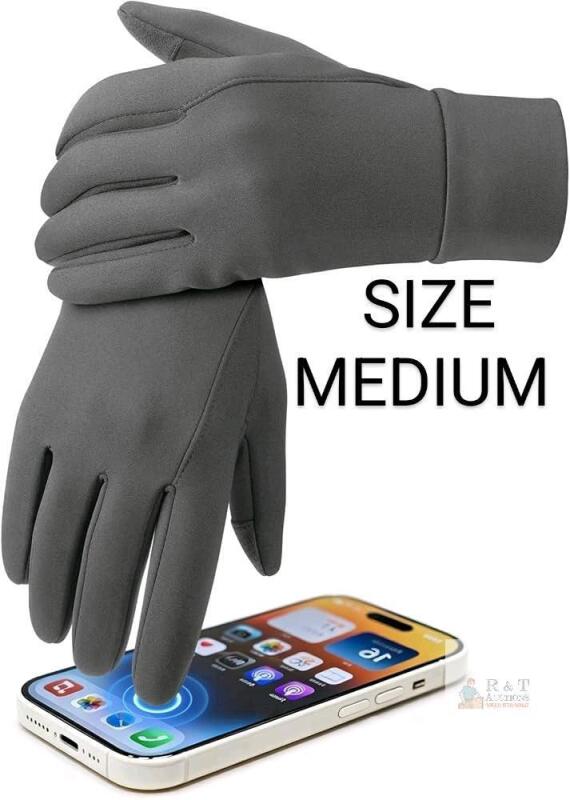 New Size MEDIUM Unisex Ozero Waterproof Weatherproof Touchscreen Gloves, Riding, Biking, Running, Cycling +