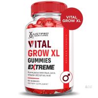 NEW Justified Laboratories Vital Grow XL Gummies Extreme, 60 Count, Folate, B12, Apple Cider Vinegar