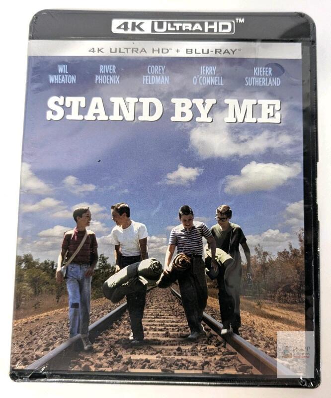 Stand By Me 4K Ultra HD + Blu-ray (2019) Columbia/Sony, HDR, Dolby Atmos, Sealed, UPC 043396551275